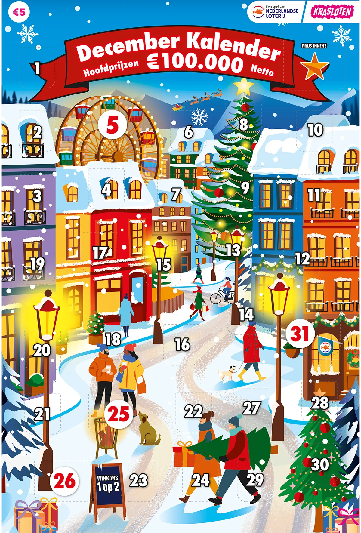 December Kalender €5 