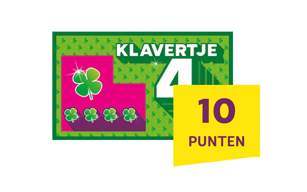 Klavertje 4 10 punten