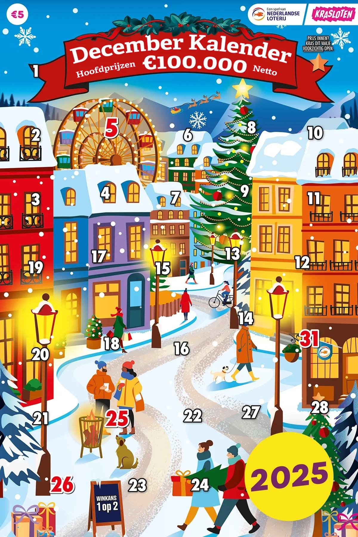December Kalender €5 2025 