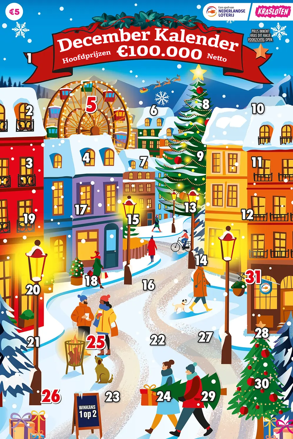 December Kalender €5