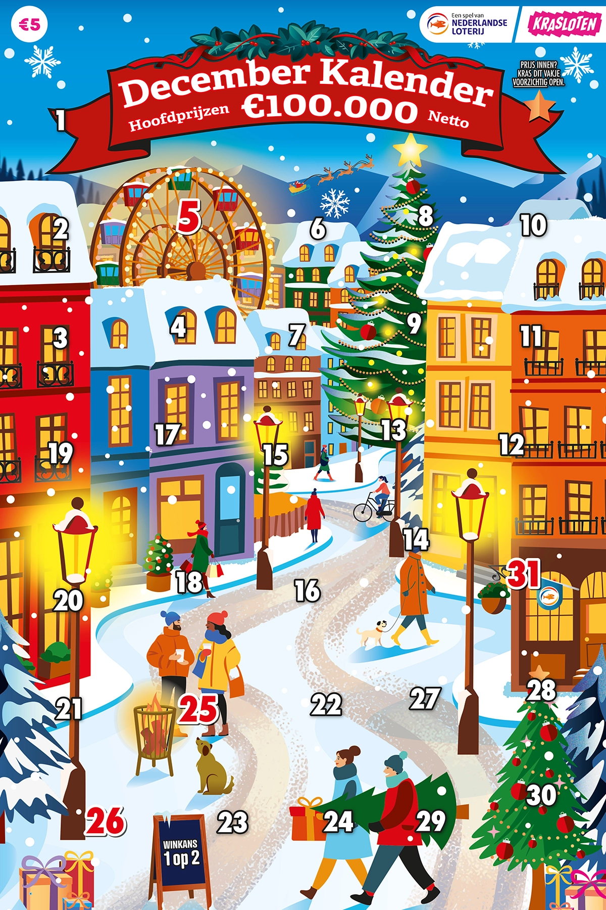 December Kalender €5
