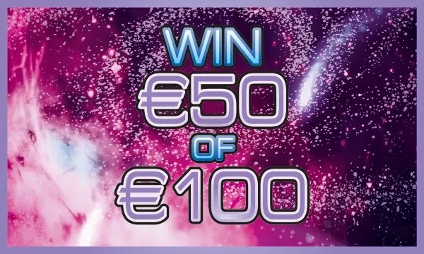 Win €50 of €100
