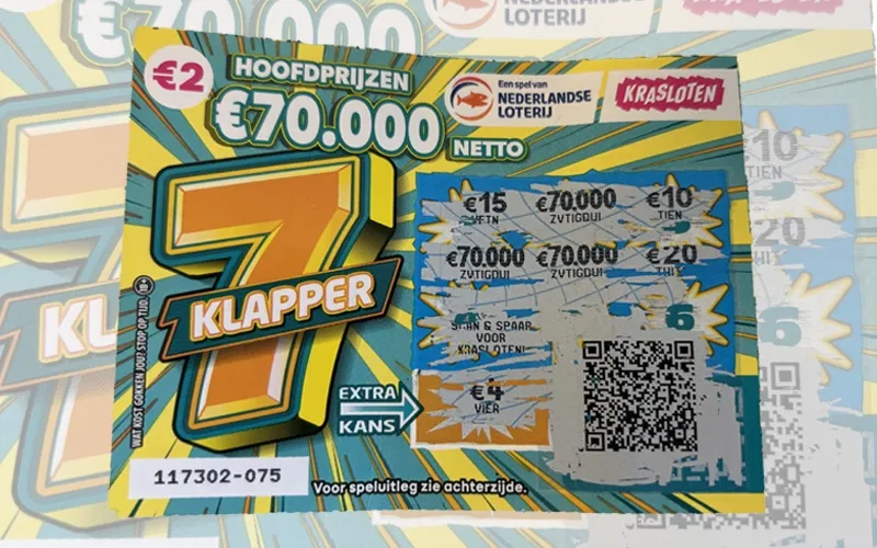 Op dit Kraslot viel een Hoofdprijs
